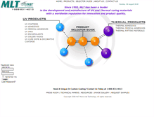 Tablet Screenshot of mlt-uv.com